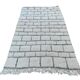 Graphic Berber rug in wool