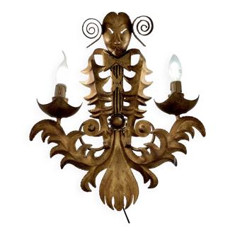 French Venetian Style Wall Sconce, 1960s