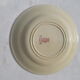 Gien's opaque porcelain plate iron earth model Matures diam 23 cm