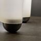 Giotto Stoppino for Tronconi in 1976, Table Lamp "Drop" in Opaline Lined Glass