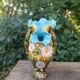 Barbotine vase late 19th century 💐