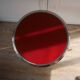 Table top laminate polished stainless steel ringed Bistro cast iron base