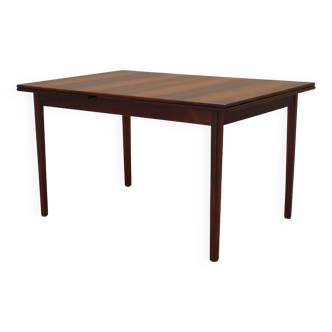 Rosewood table, Danish design, 1970s, production: Denmark
