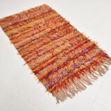3x6 tulu filikli wool vintage kilim rug,110x175cm