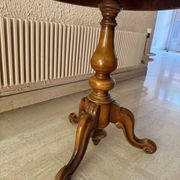 Cherry wood side table