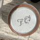 Potiche/ vase artisanale vintage