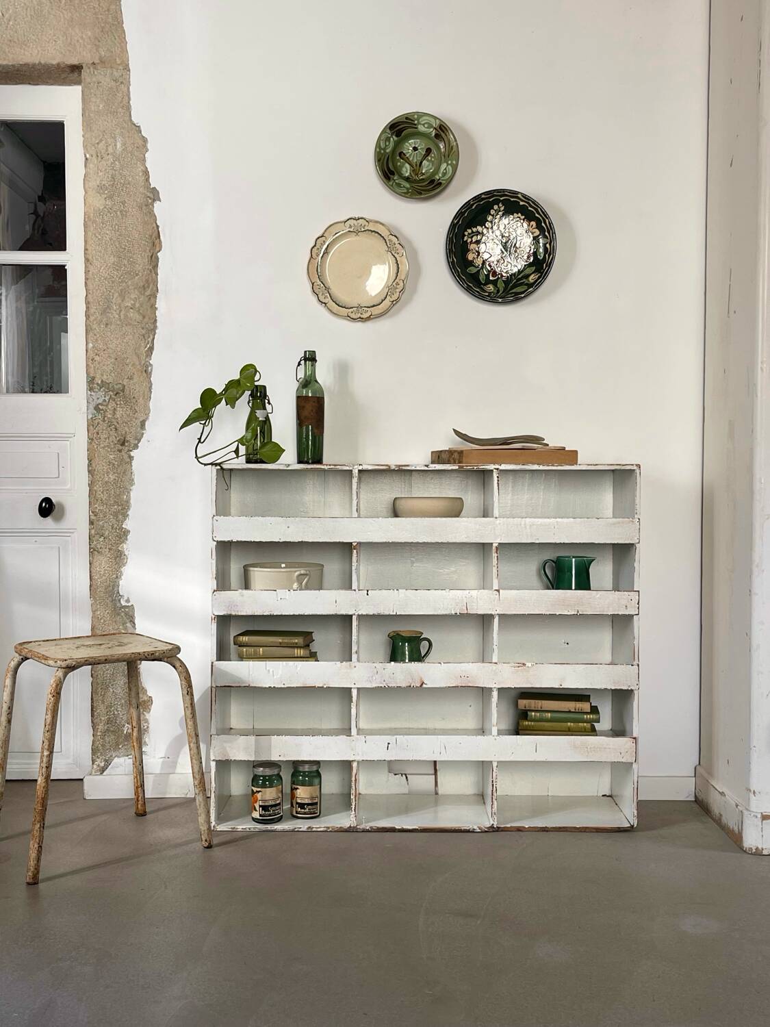 White workshop locker