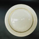 8 flat plates Villeroy - Boch Mettlach - Cream and Gold.