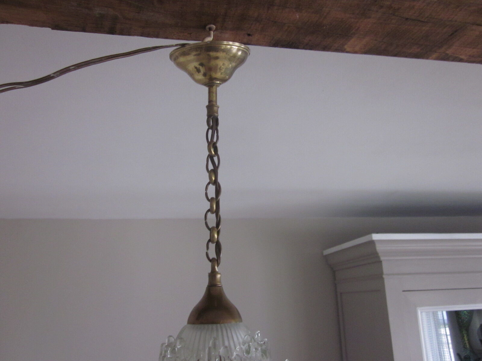 Art deco hanging lamp