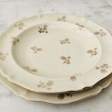 Set of 24 plates and 1 dish Limoges