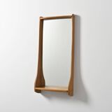 Miroir mural en bois à la gouge, Franz Xaver Sproll, circa 1960