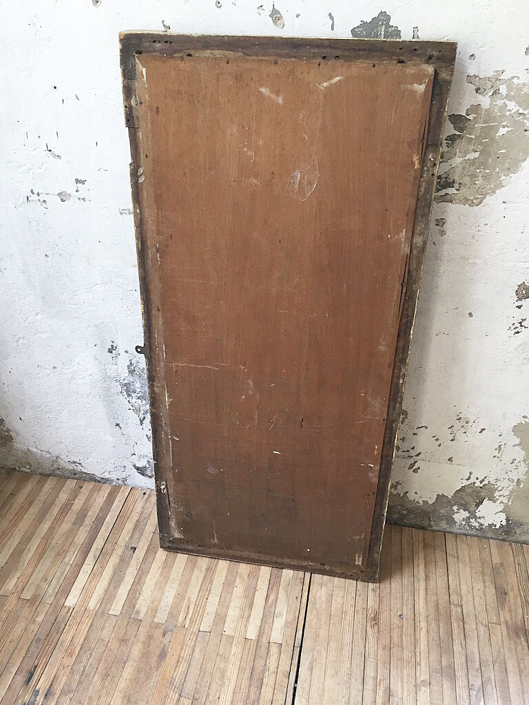 18th century mercury mirror 119x56cm