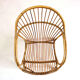 Fauteuil rotin des années 60-70