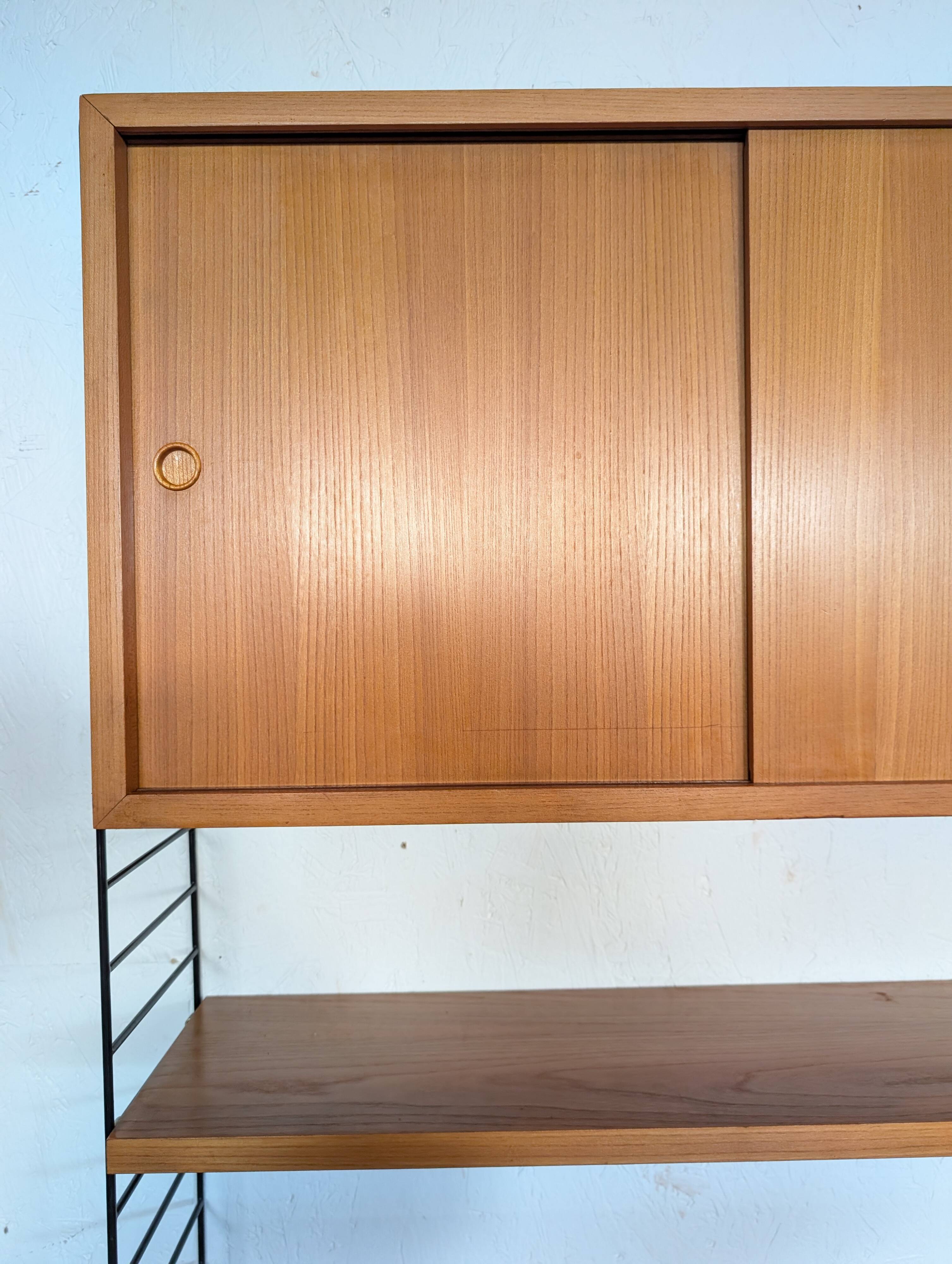 Original STRING wall unit by Nisse Strinning from the 1960s, Sweden.