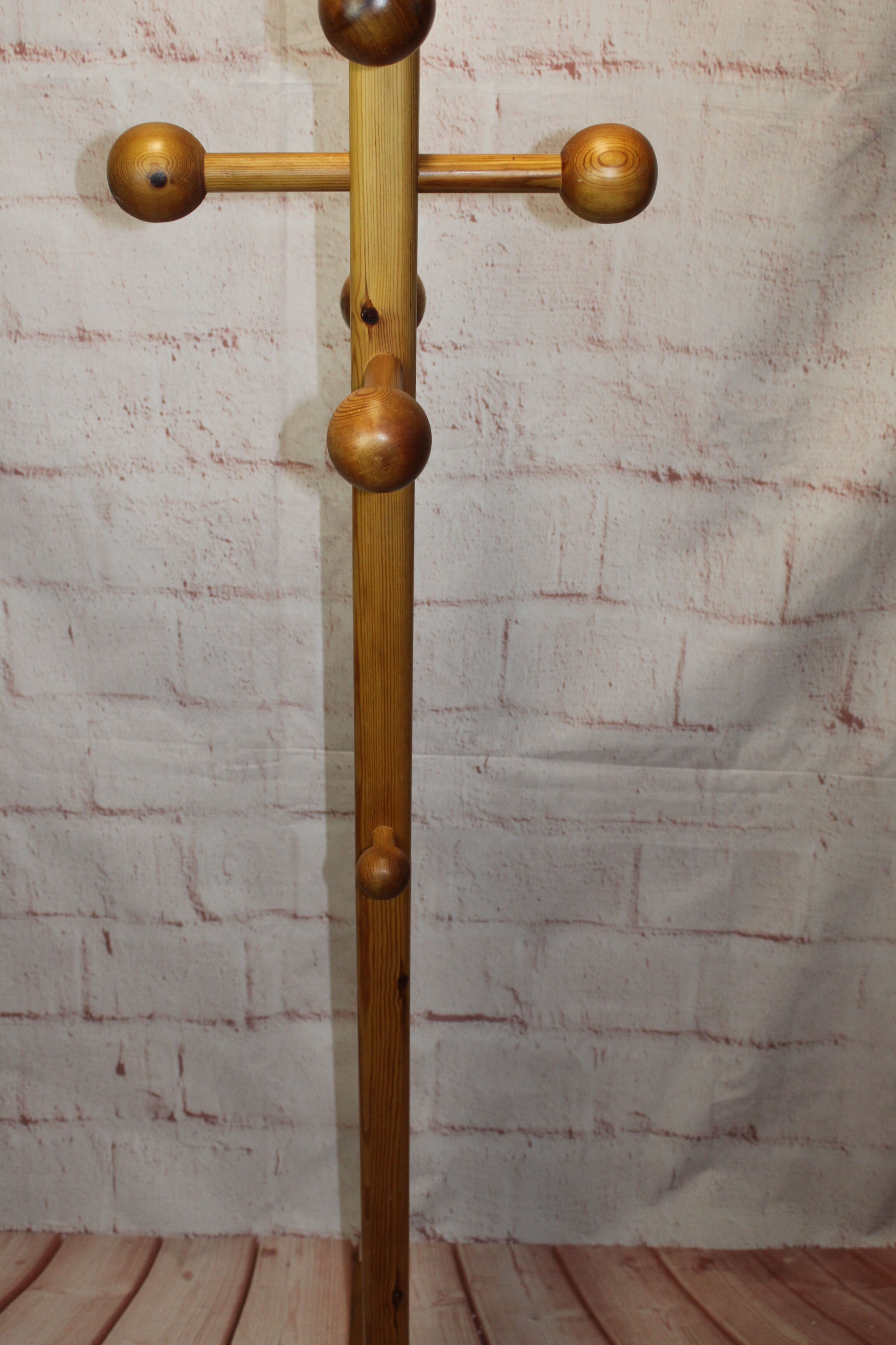 Coat rack on foot vintage scandinavian design