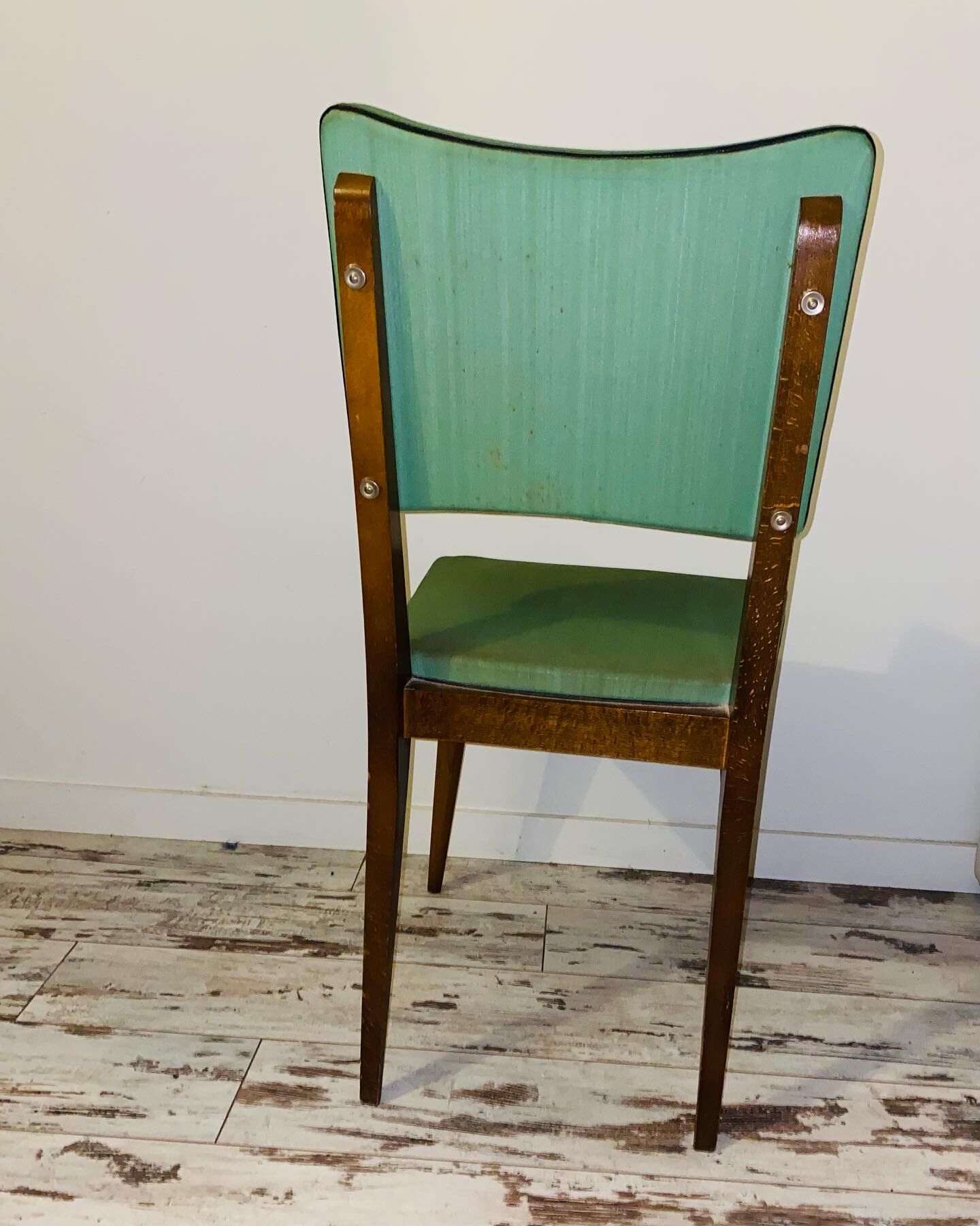 Suite of 5 vintage chair 50s