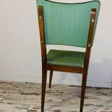 Suite of 5 vintage chair 50s