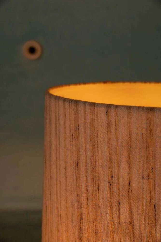 Vintage Danish design table lamp in teak Domus