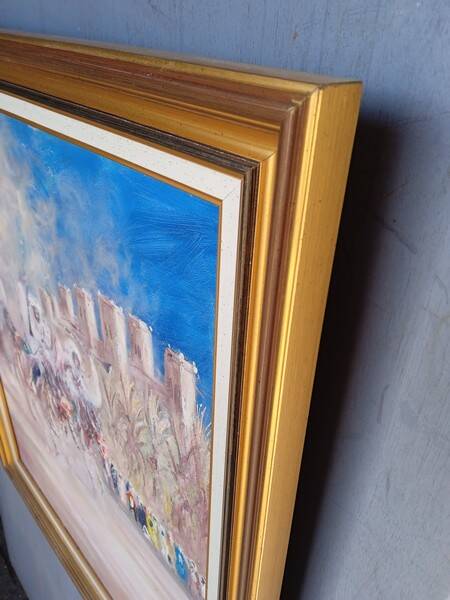 Roger Vivés painting fantasia oil on canvas