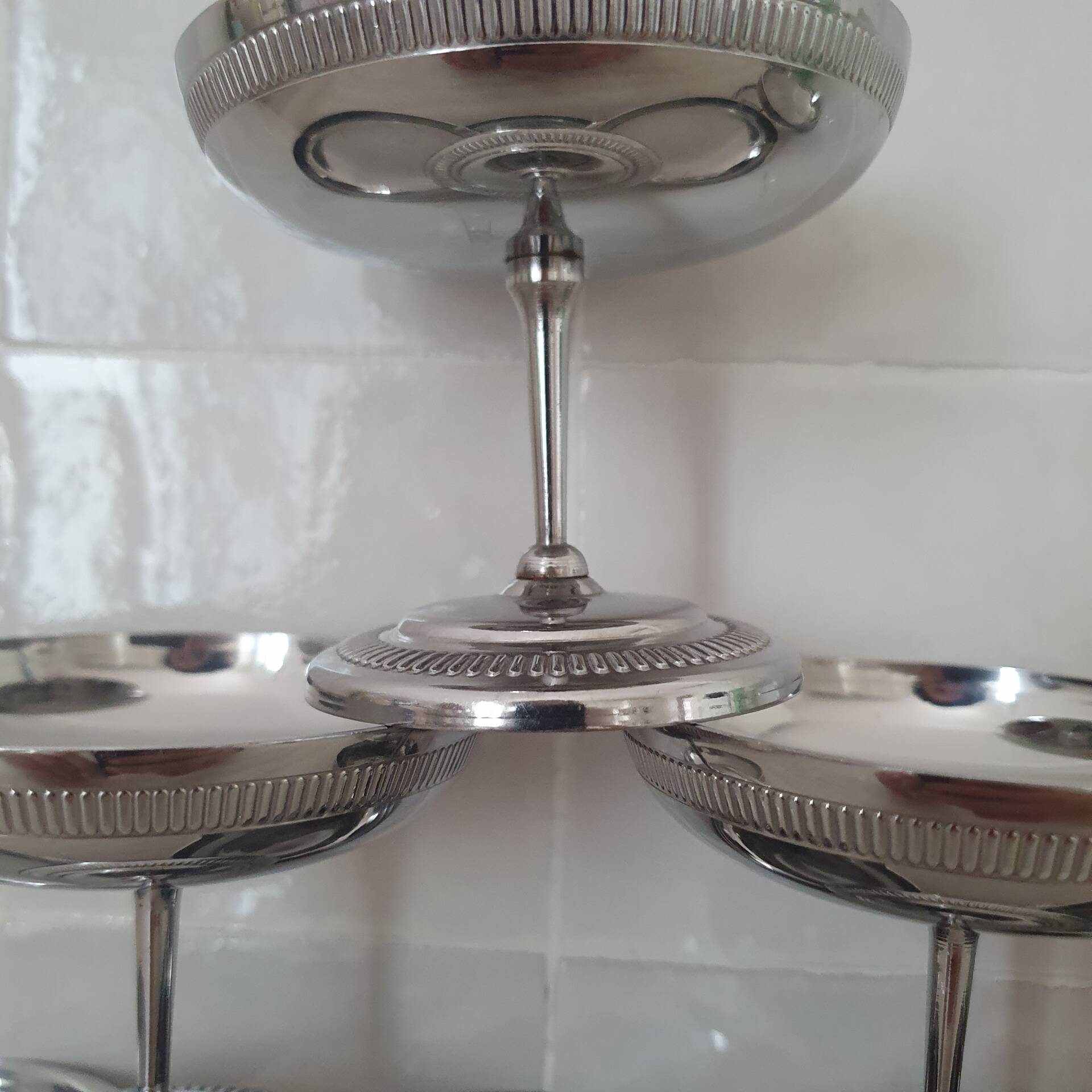 8 stainless steel 18/10 FCA style Létang and Rémi Jean Couzon cups