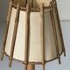 Vintage rattan lamp from the 60s