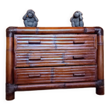 Bamboo chest of drawers