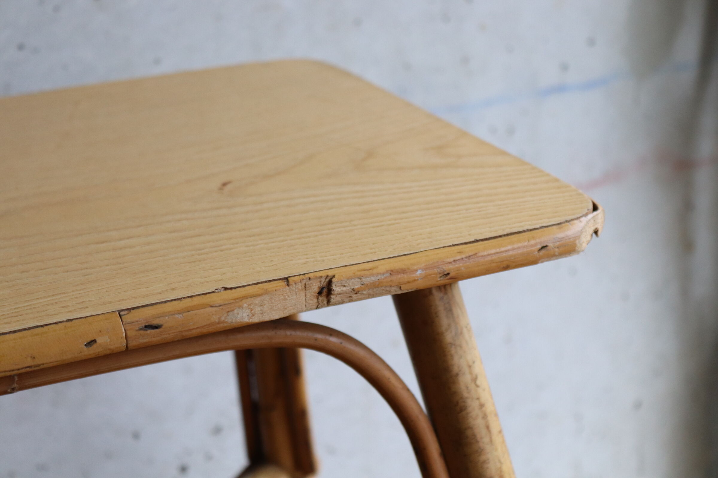 Rattan coffee table