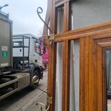 Old vintage coat rack wardrobe