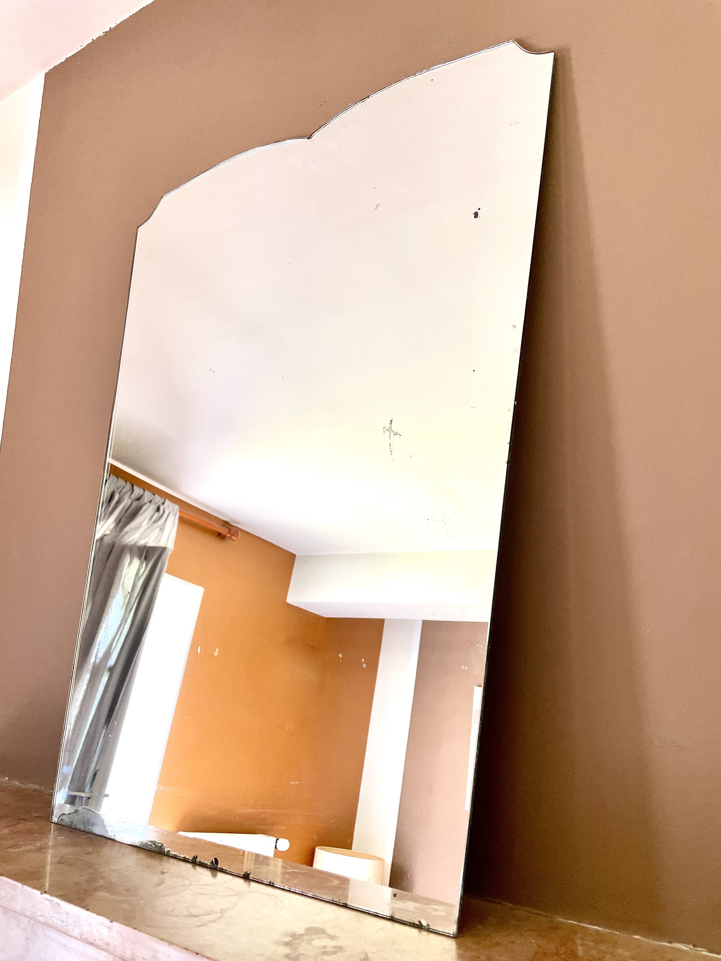 Large moustache mirror