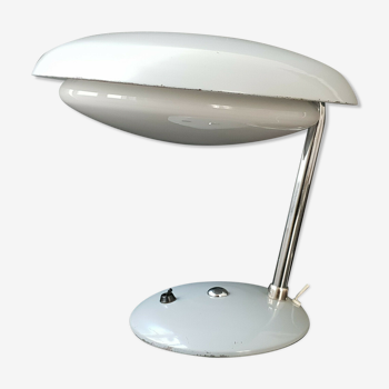 Lampe vintage 1950 Elra métal et verre