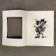 Modern composition drawing 1970 by François de Chabot