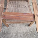 Colonial-style canna chair