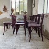 Set of 13 Japy bistro chairs, 1940