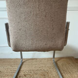 Vintage chrome armchair