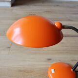 Vintage space age 70s table lamp with a bendable neck