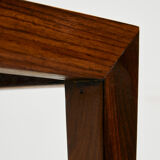 Table basse modèle 130 en palissandre par Severin Hansen pour Haslev Møbelfabrik