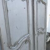 Former double 18th century oak closet door