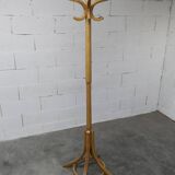 Baumann honey-colored parrot coat rack, 1970