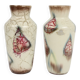 Couple West Germany Vases Bay Keramik Abstract Marble Pattern 606-20