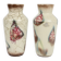 Couple West Germany Vases Bay Keramik Abstract Marble Pattern 606-20