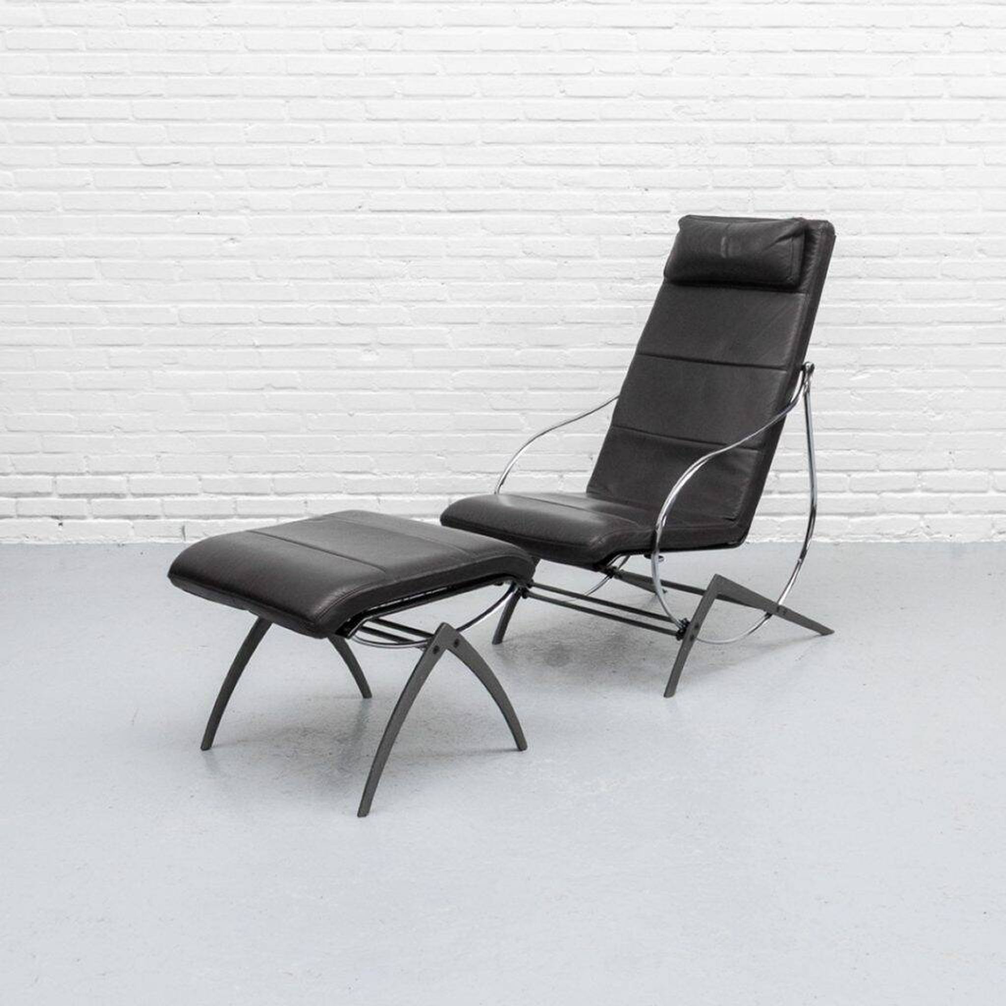 Zanotta Smirne chaise longue Gianfranco Gualtirotti