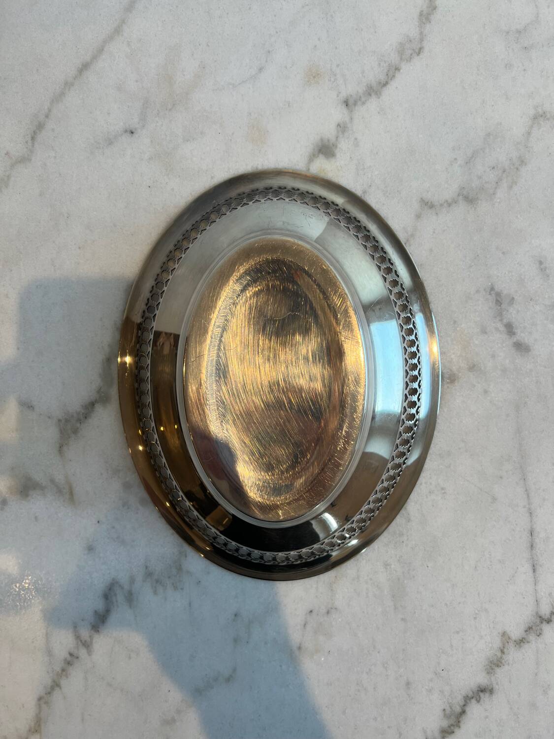 Thistle Silver Bread Basket