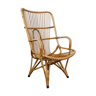 Rattan armchair by Rohé Noordwolde