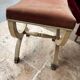 Tabouret bois curule