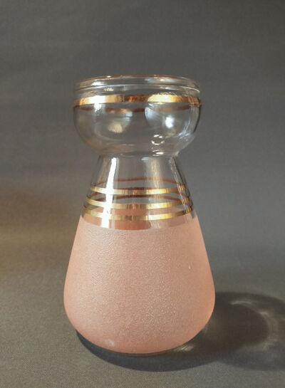 Pink granite vase