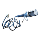 Industrial workshop portable lamp, vintage 1960s