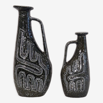 Paire de vases en ceramique de Gunnar Nylund 1960