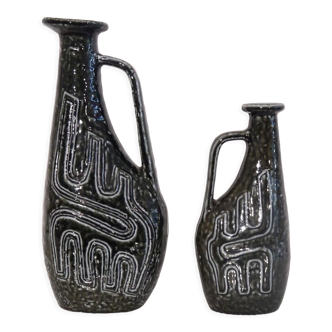 Pair of ceramic vases by Gunnar Nylund 1960