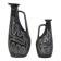 Pair of ceramic vases by Gunnar Nylund 1960