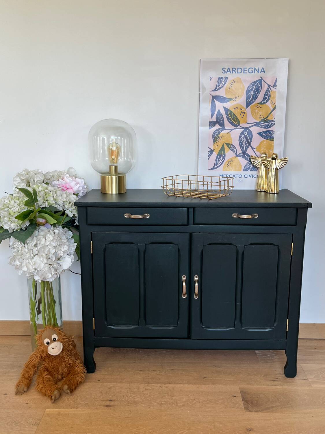 Vintage Parisian sideboard